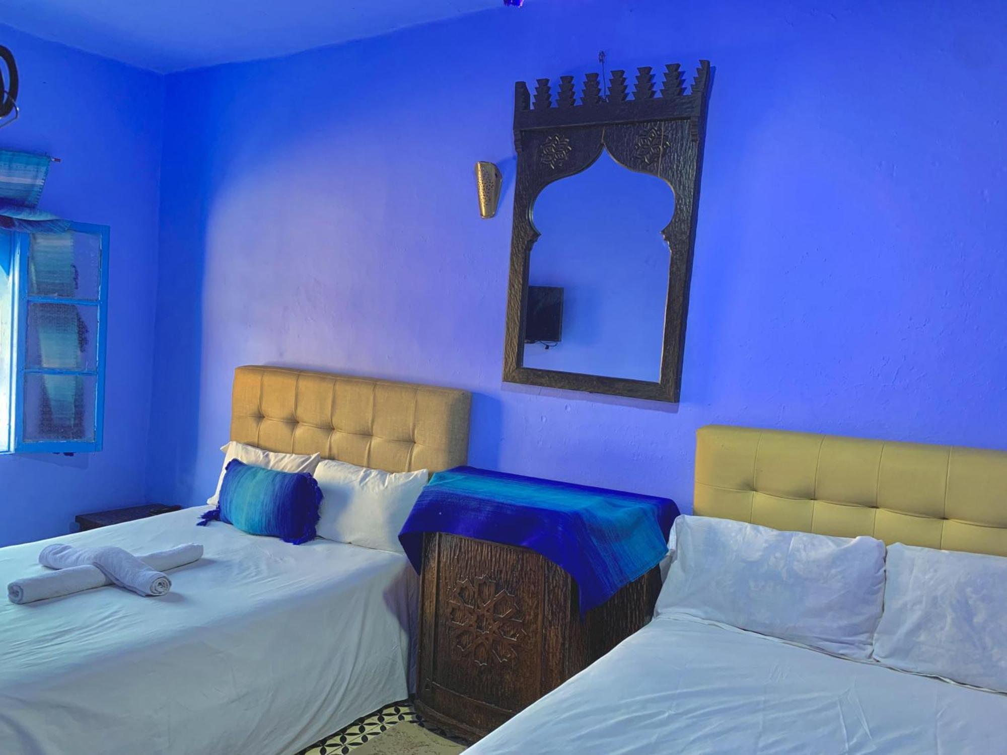 Hotel Barcelona Chefchaouen Kamer foto