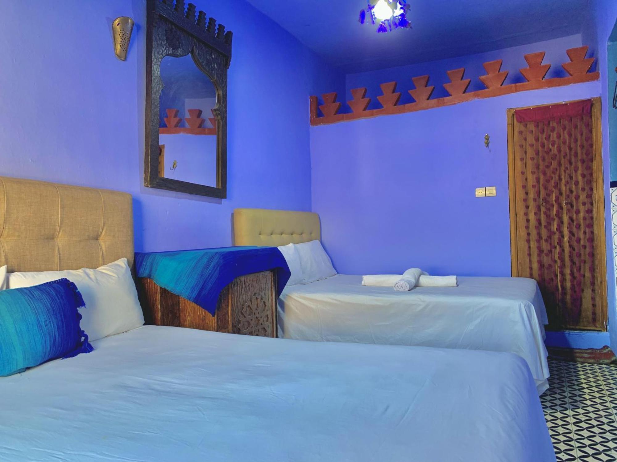 Hotel Barcelona Chefchaouen Kamer foto