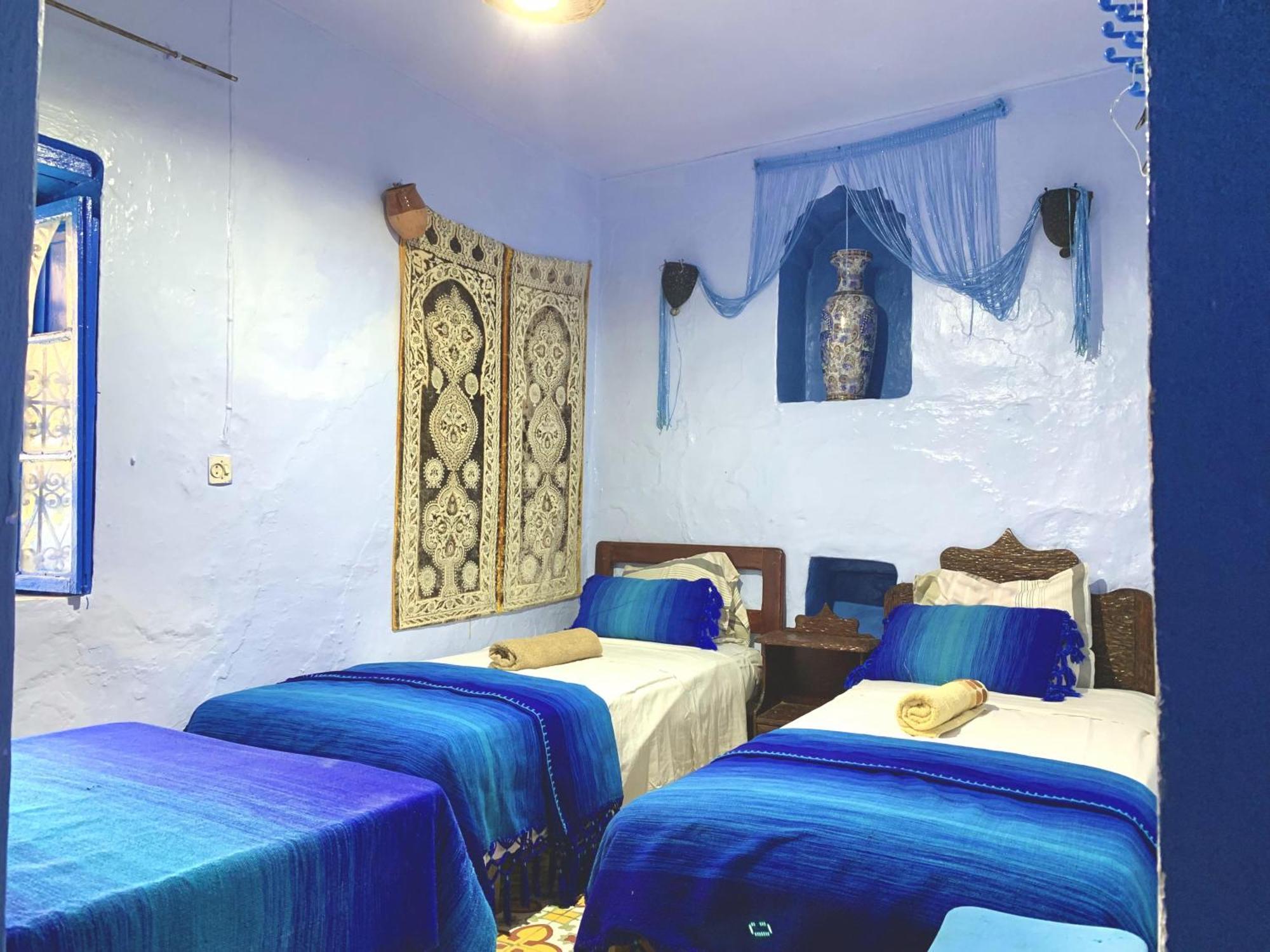 Hotel Barcelona Chefchaouen Kamer foto
