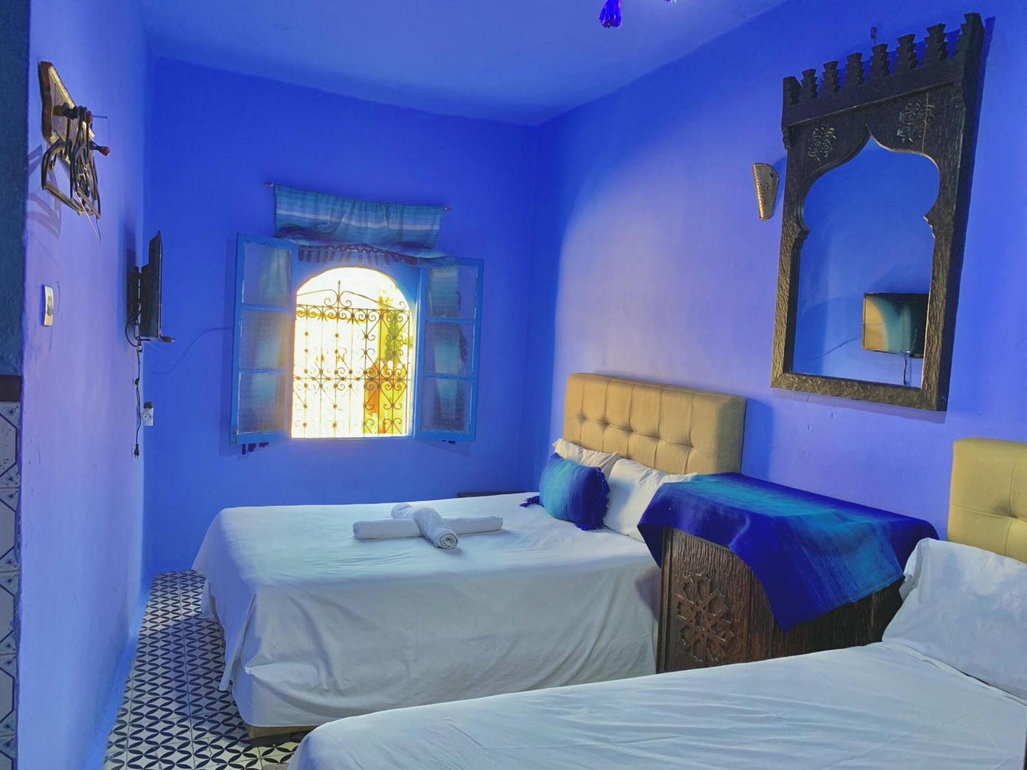 Hotel Barcelona Chefchaouen Kamer foto
